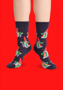 Цветные носки JNRB: Носки Гномики