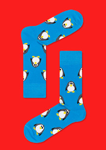 Цветные носки JNRB: Носки Довольный пингвин