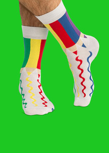Цветные носки JNRB: Носки Юный художник