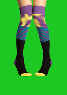 Цветные носки JNRB: Чулки Гостья из будущего