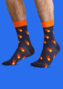 Цветные носки JNRB: Носки Метеоритный дождь