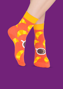 Цветные носки JNRB: Носки Круасан