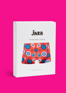 Цветные носки JNRB: Трусы боксеры Коралловые огурцы