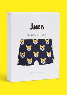Цветные носки JNRB: Трусы боксеры Корги