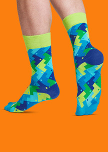 Цветные носки JNRB: Носки Электромагнитное колебание