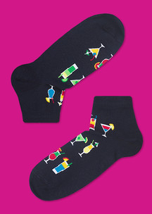Цветные носки JNRB: Носки Коктейльная карта