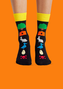 Цветные носки JNRB: Носки Кощеева смертушка