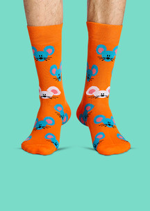 Цветные носки JNRB: Носки Счастливого рататуя