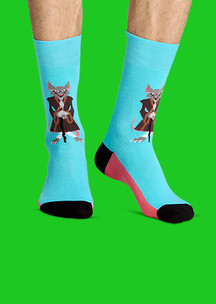 Цветные носки JNRB: Носки Мудрая мышь