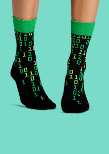 Цветные носки JNRB: Носки Матрица