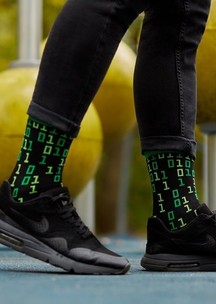 Цветные носки JNRB: Носки Матрица