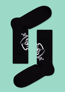 Цветные носки JNRB: Носки Черная метка