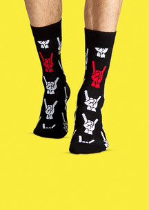 Мужские носки «Рокерские» FunnySocks