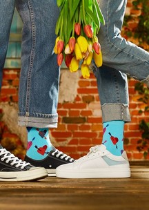 Носки с сердцами. Купить в Funny Socks