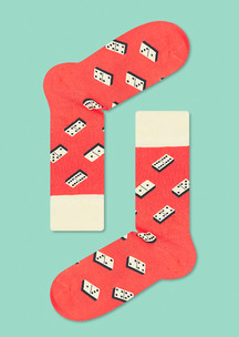 Розовые JNRB: Носки Ретро-домино