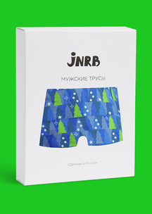 Цветные носки JNRB: Трусы семейные Ёлки-иголки