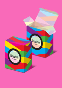Разноцветные Funny Socks: Коробка Чайнатаун для 2-х пар