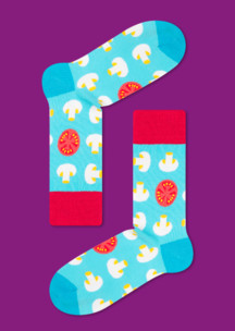 С едой и напитками JNRB: Носки Грибные места