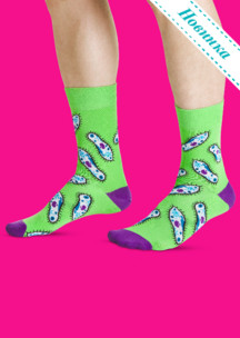 Цветные носки JNRB: Носки Инфузория туфелька