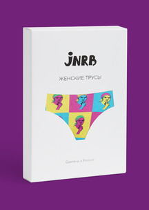 Цветные носки JNRB: Трусики Энди, не болтай!