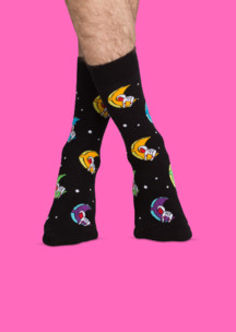 Цветные носки JNRB: Носки На луне