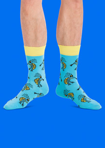 Цветные носки JNRB: Носки На дуде игрец
