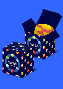 Подарочная упаковка Funny Socks: Коробка Космос для 4-х пар