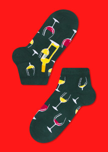 Цветные носки JNRB: Носки Брызги шампанского