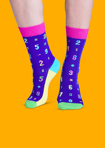 Цветные носки JNRB: Носки Вычитать и умножать