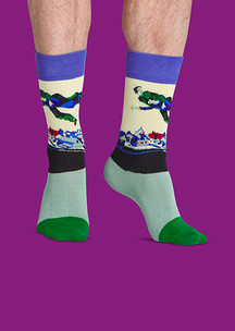 Цветные носки JNRB: Носки Над городом