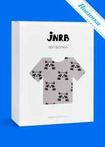 Цветные носки JNRB: Футболка мужская Крошка енот