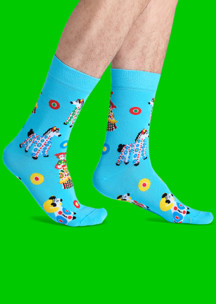 Цветные носки JNRB: Носки Дымковская игрушка