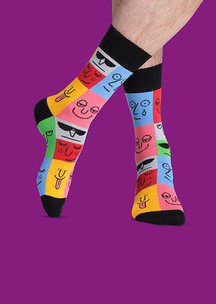 Цветные носки JNRB: Носки Весь мир - театр