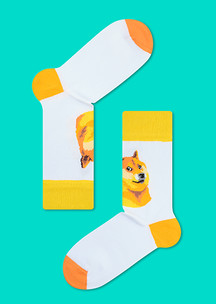 Цветные носки JNRB: Носки Собака