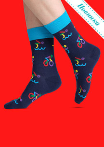 Цветные носки JNRB: Носки Триатлон