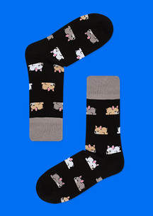 Няшные (кавайные) JNRB: Носки Lazy Frenchies