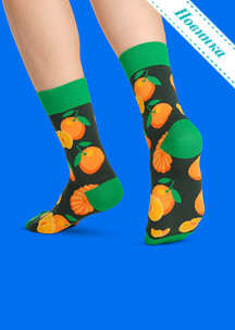 Цветные носки JNRB: Носки Мандариновый компот