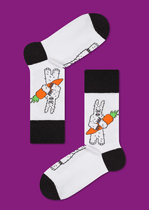 Новогодние носки JNRB: Носки Моя морковка
