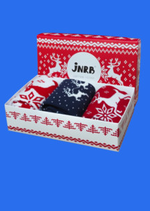 Цветные носки JNRB: Набор Новогодние олени