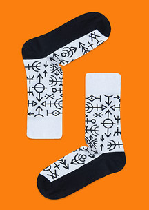 С геометрией JNRB: Носки Послание викингов