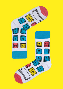 Цветные носки JNRB: Носки Клавиатура