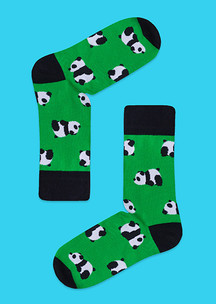Зеленые JNRB: Носки Панда