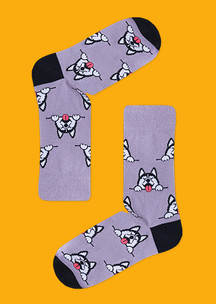 Цветные носки JNRB: Носки Счастливый пёс