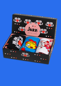 Мужские носки JNRB: Набор Влюбленные еноты