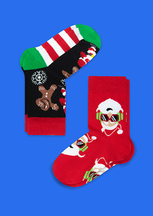 Цветные носки JNRB: Носки детские (2 пары) Дед Кул