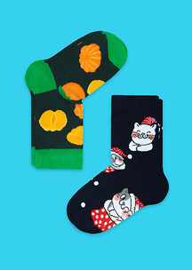 Цветные носки JNRB: Носки детские (2 пары) Сладкие подарки