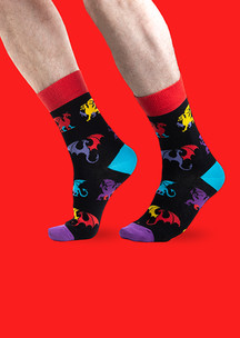 Цветные носки JNRB: Носки Гламурный монстр