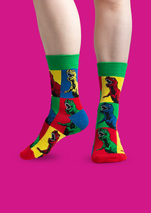 Цветные носки JNRB: Носки Зверюга