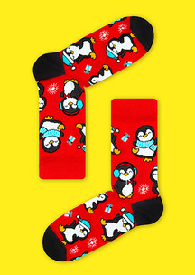 Цветные носки JNRB: Носки Пингвинята