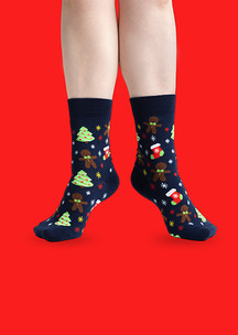 Цветные носки JNRB: Носки Пряня